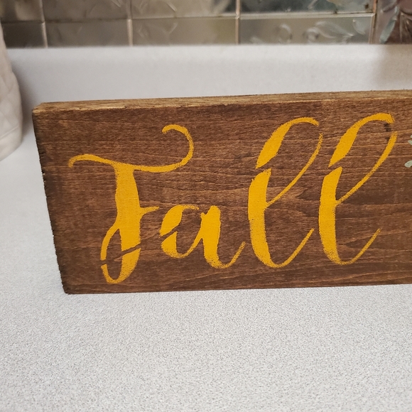 Fall Primitive Sign - Picture 2 of 8
